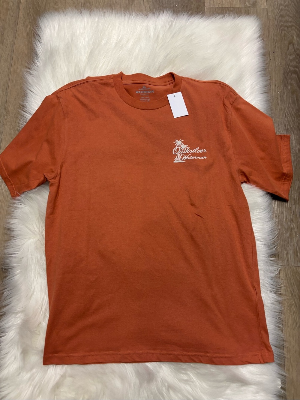 Men's Orange Logo T-Shirt